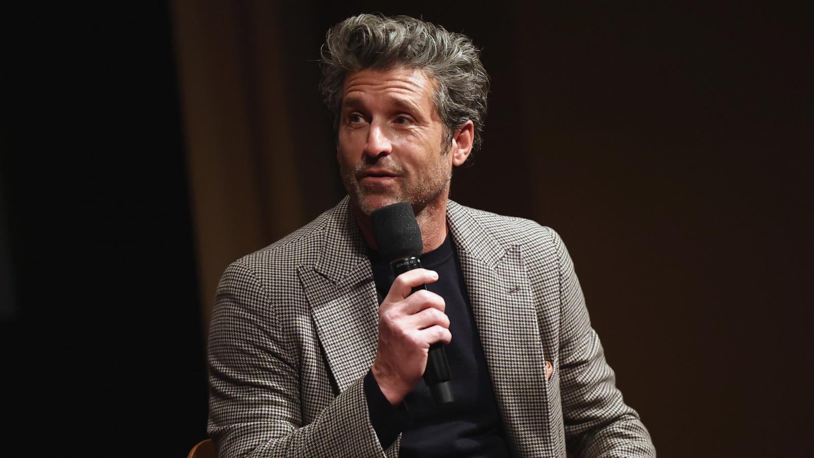 PHOTO: Patrick Dempsey attends the "Ferrari" SAG Awards Screening + Q&A at Linwood Dunn Theater on Dec. 12, 2023 in Los Angeles.