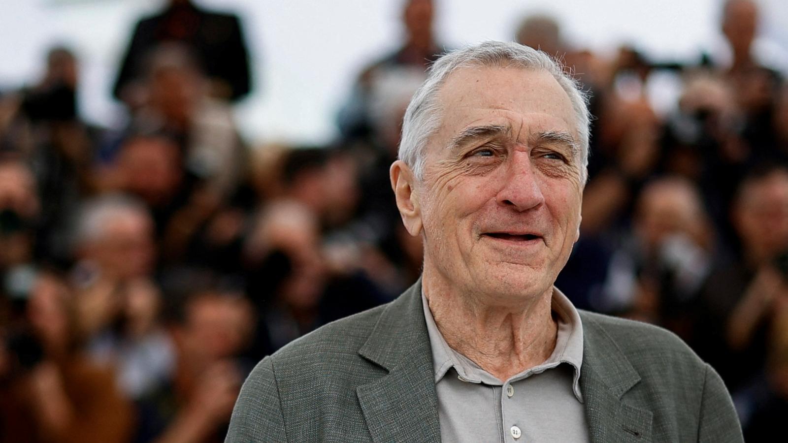 PHOTO: In this May 21, 2023, file photo, Robert De Niro appears at the photocall for the film "Killers of the Flower Moon" Out of Competition, Cannes, France.