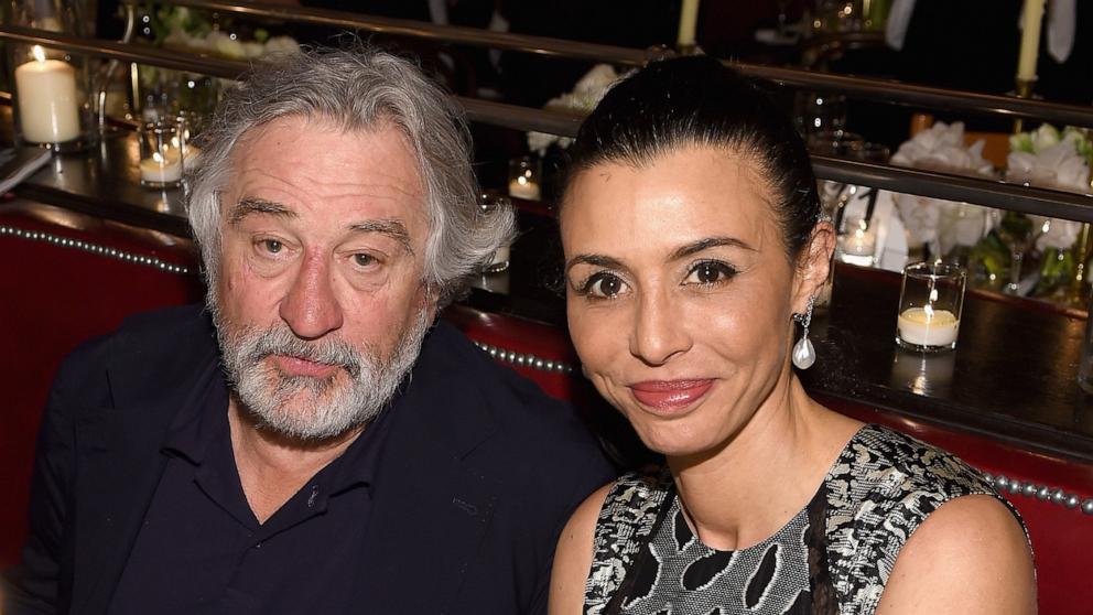 PHOTO: Robert De Niro and Drena De Niro at Balthazar on April 24, 2017 in New York City.