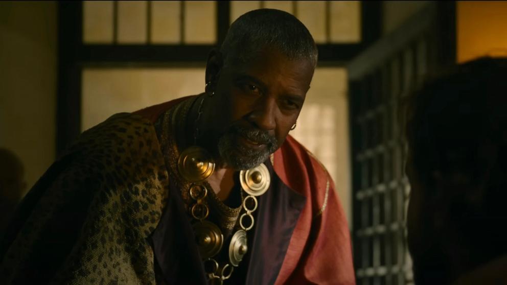 PHOTO: Denzel Washington is seen in a still from the "Gladiator II" trailer.