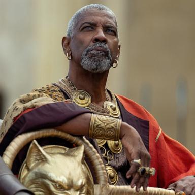 PHOTO: Denzel Washington plays Macrinus in Gladiator II from Paramount Pictures. 