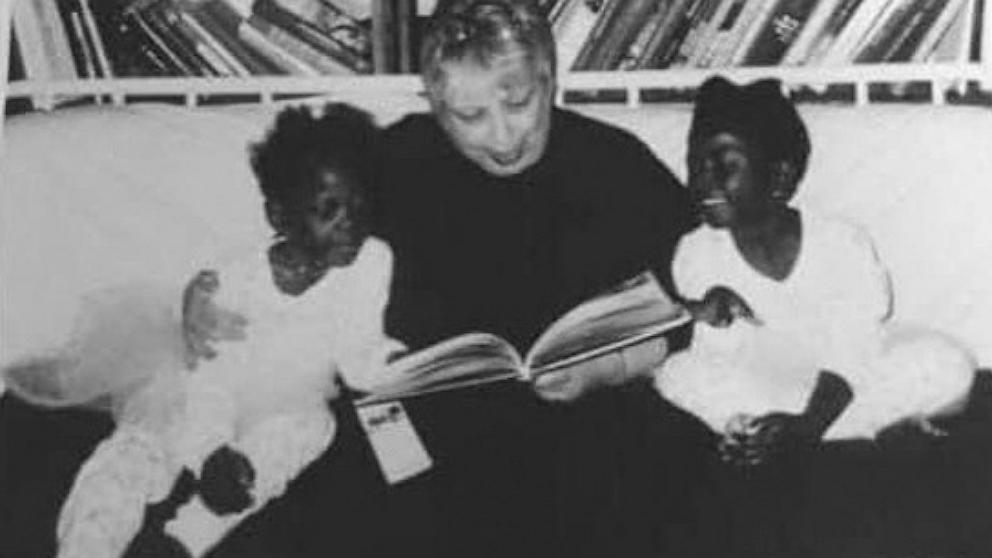 PHOTO: The late Elaine DePrince is pictured with two of her daughters, including the late Michaela Mabinty DePrince, in a photo provided by the DePrince family.