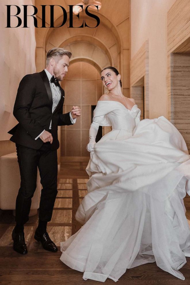 Derek Hough, Hayley Erbert talk wedding planning: 'I just want