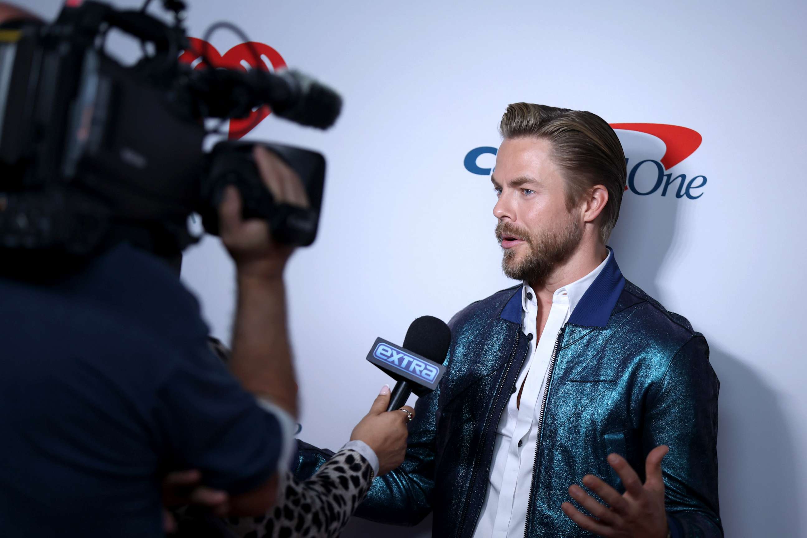 PHOTO: Derek Hough at the 2021 iHeartRadio Music Festival, Sept. 18, 2021, at T-Mobile Arena in Las Vegas.