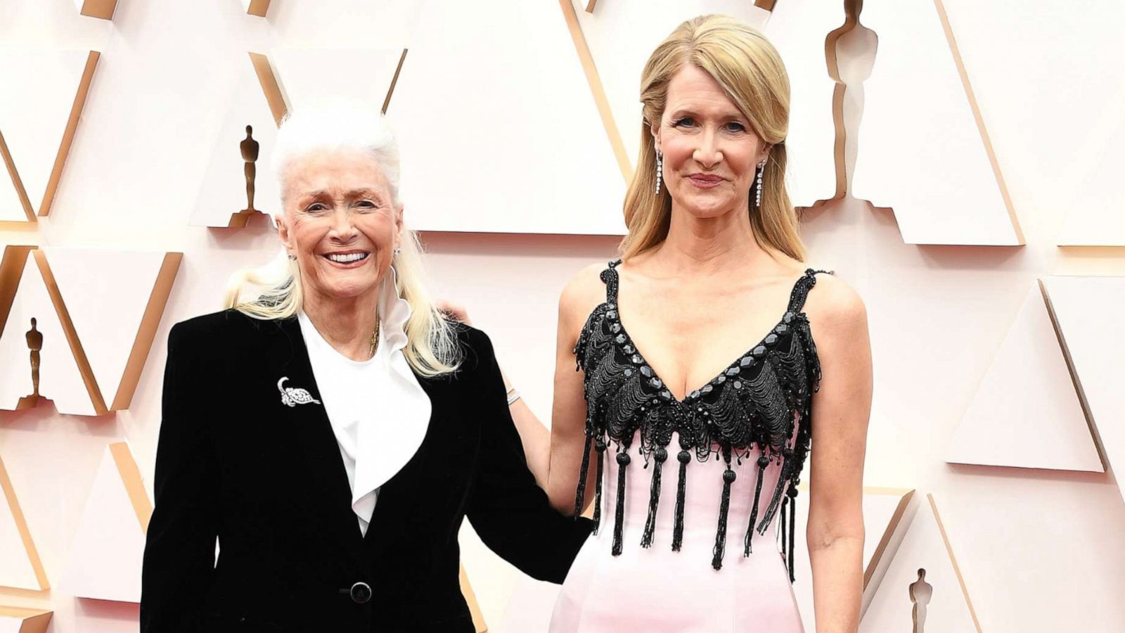 PHOTO: Diane Ladd and Laura Dern arrive at the 92nd Annual Academy Awards at Hollywood and Highland, Feb. 9, 2020 in Hollywood, Calif.