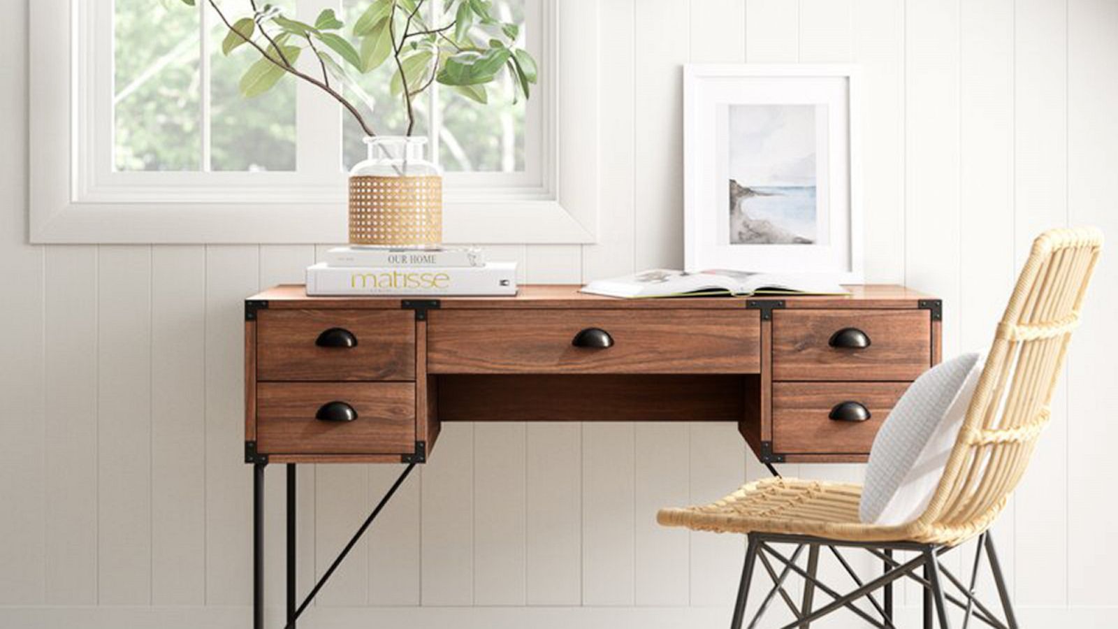 PHOTO: An Orman Desk sold by Wayfair.