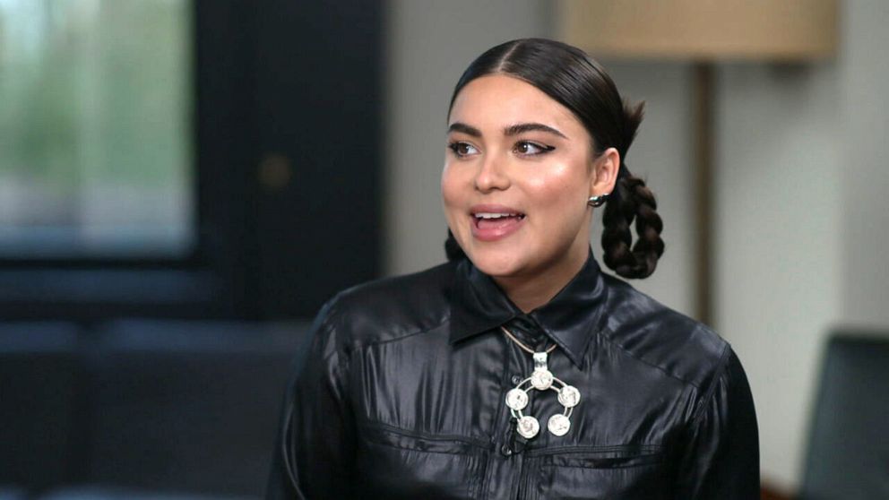 PHOTO: Devery Jacobs, who plays Elora Danan on the show "Reservation Dogs," discusses the show's Indigenous-led approach to storytelling.
