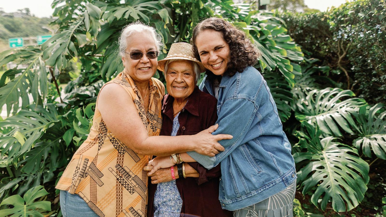 PHOTO: Dawn Turner, her mother, Sharleen Turner, and grandmother Shirley Kauhaihao were all diagnosed with breast cancer.