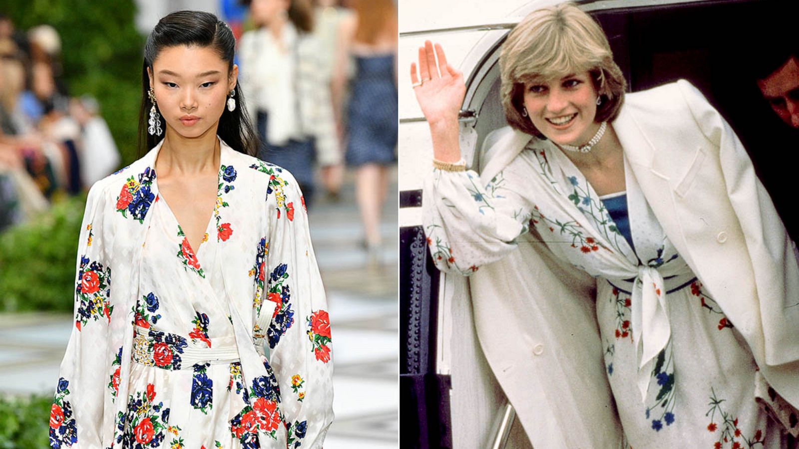 Tory Burch's latest collection was inspired by Princess Diana's '80s style  - Good Morning America