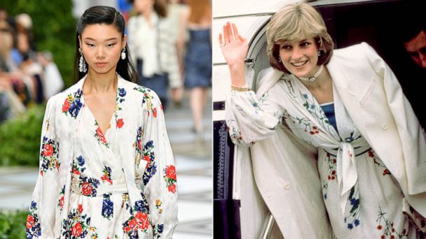 Tory Burch celebrates Princess Diana with fashion week show