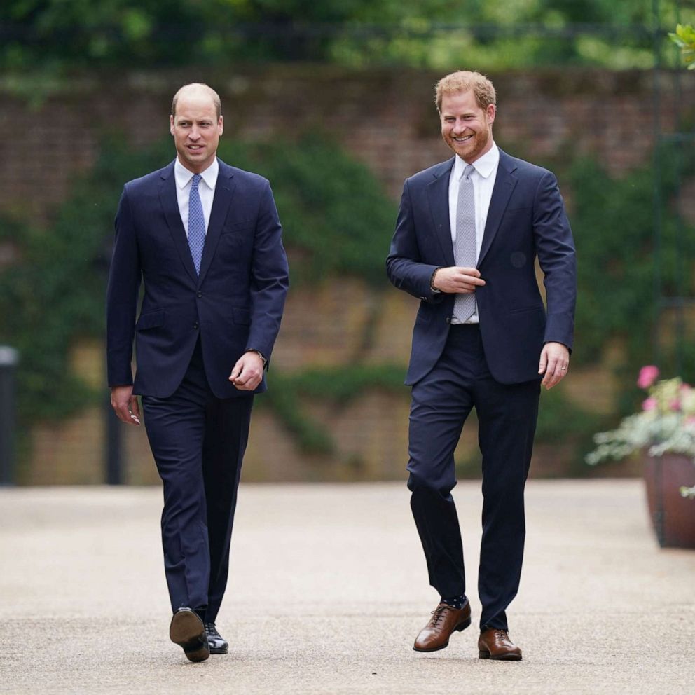 VIDEO: Prince William and Prince Harry unveil statue of their mom Princess Diana 