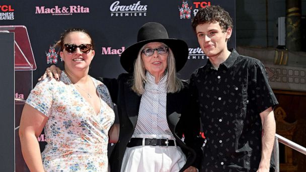 Diane Keaton enjoys rare family outing with daughter Dexter, son Duke