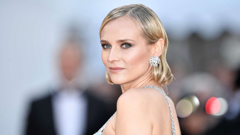 Diane Kruger arrives for the screening of the film 'Sink Or Swim (Le Grand Bain)' at the 71st Cannes Film Festival in France, May 13, 2018.