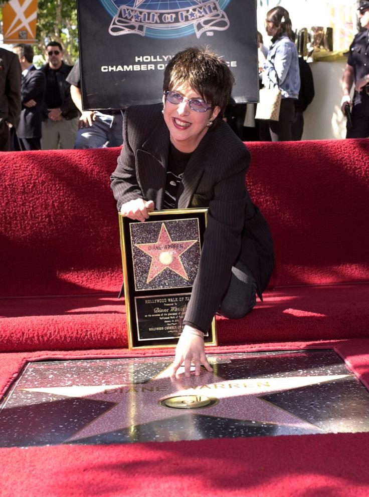 PHOTO: Diane Warren received a star on the Hollywood Walk of Fame in 2001.