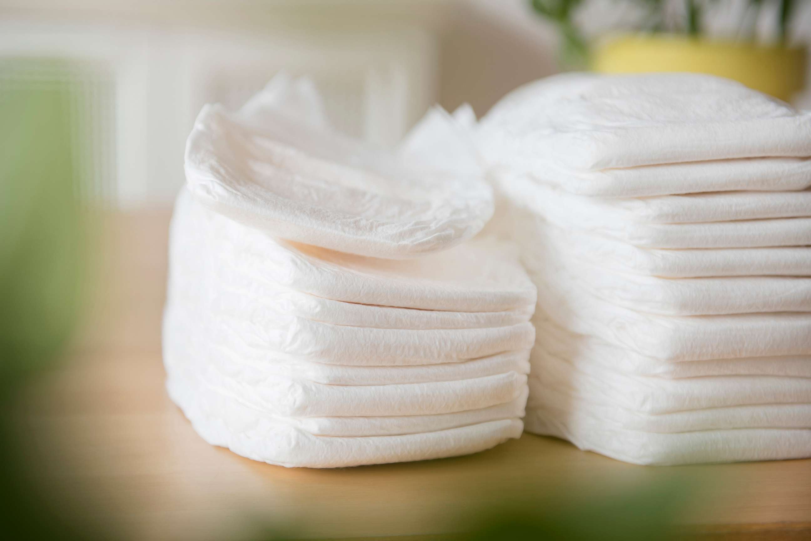 PHOTO: A pile of diapers are seen in this undated stock photo.