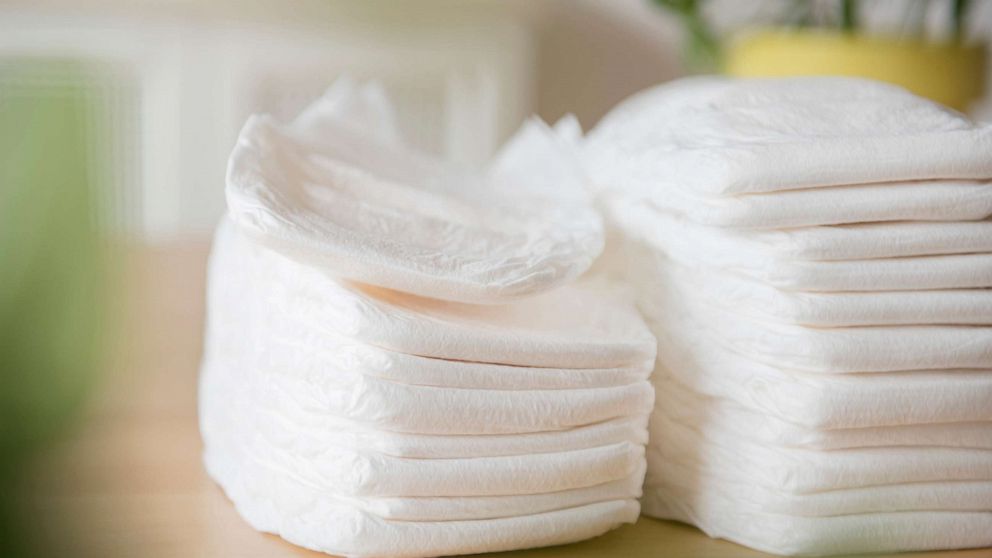 PHOTO: A pile of diapers are seen in this undated stock photo.