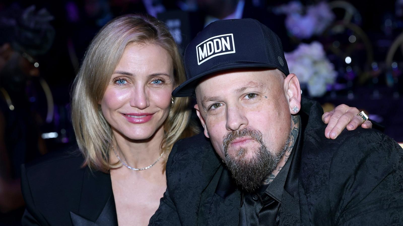 PHOTO: Cameron Diaz and Benji Madden attend the Michael Rubin REFORM Alliance Casino Night Event on September 13, 2025 in Atlantic City, New Jersey.