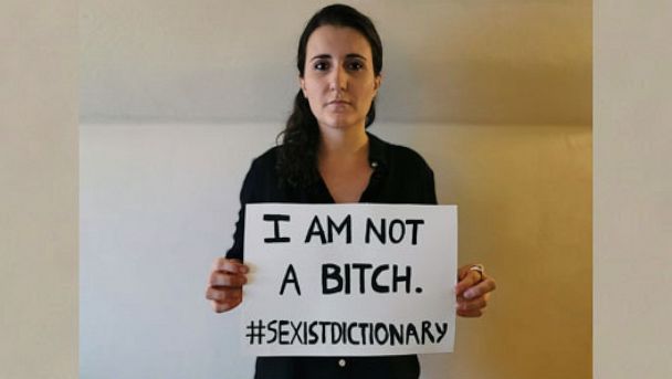 PHOTO: Maria Beatrice Giovanardi, 28, created a Change.org petition to protest the definition of woman in the Oxford English Dictionary.