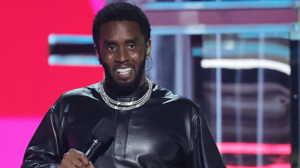 PHOTO: Host Sean "Diddy" Combs speaks onstage during the 2022 Billboard Music Awards at MGM Grand Garden Arena on May 15, 2022 in Las Vegas.