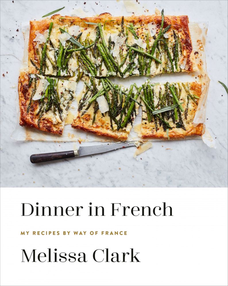PHOTO: "Dinner in French" cookbook cover by Melissa Clark.