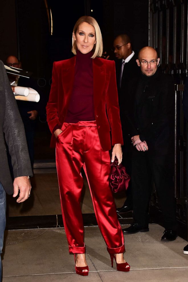 PHOTO: Celine Dion is seen on November 14, 2019 in New York City.