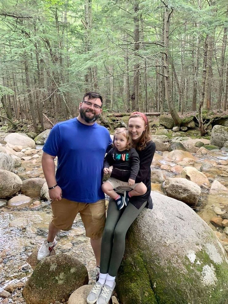 PHOTO: Michelle and Tyler Trites are pictured with their daughter Emma in an undated family photo.