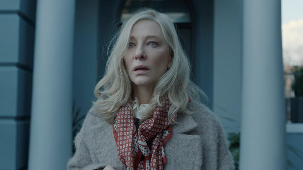 PHOTO: This image released by Apple TV+ shows Cate Blanchett in a scene from "Disclaimer." 