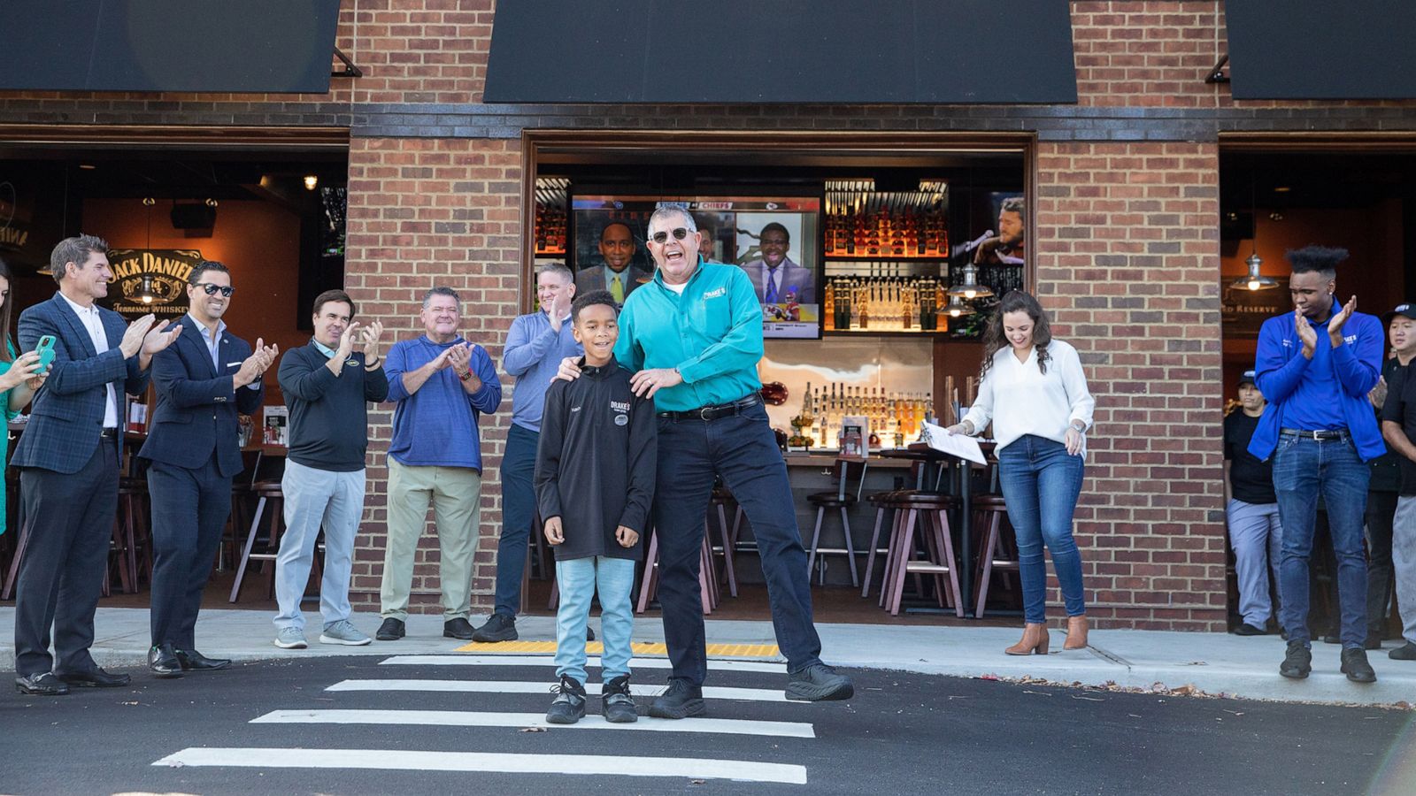 PHOTO: Nash, 8, was welcomed at Drake's restaurant in Lexington, Kentucky after he caught the staff's attention by applying for a job at their new Leestown location.