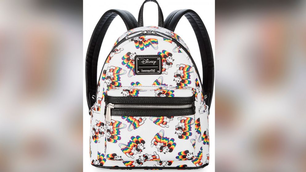 Mickey Mouse Rainbow Mini Backpack by Loungefly