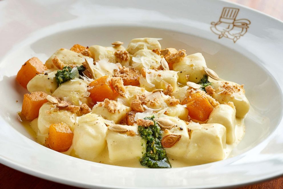 PHOTO: The Fabulous Fall Butternut Squash Gnocchi are available at Maria and Enzo's.