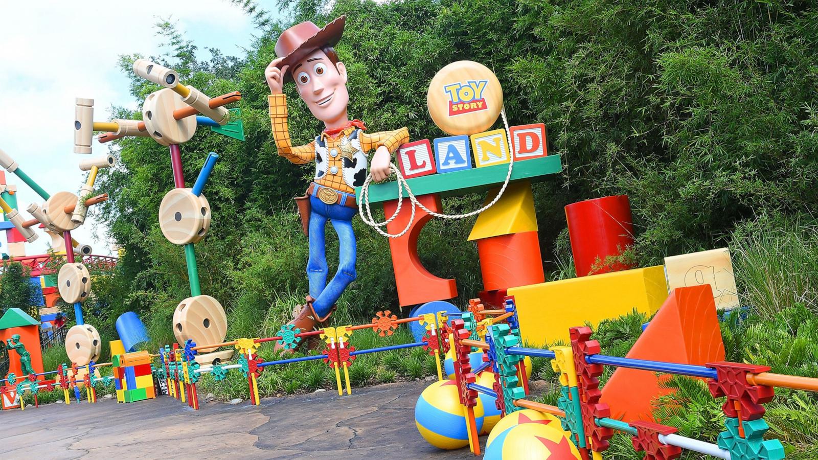 General view of "The Toy Story Land" at Disney's Hollywood Studios on June 28, 2018 in Orlando, Florida.