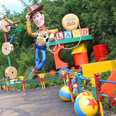 General view of "The Toy Story Land" at Disney's Hollywood Studios on June 28, 2018 in Orlando, Florida. 