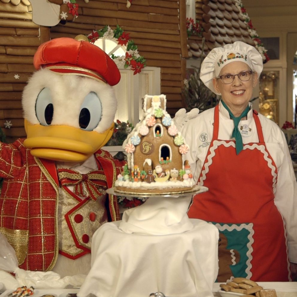 VIDEO: Disney's 'Gingerbread Lady' shares tips for building the perfect gingerbread house