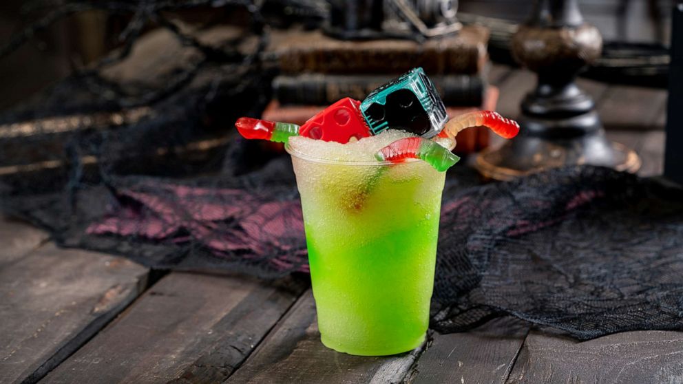 PHOTO: Oogie Boogie-Inspired Drink with new Dice
Glow Cubes