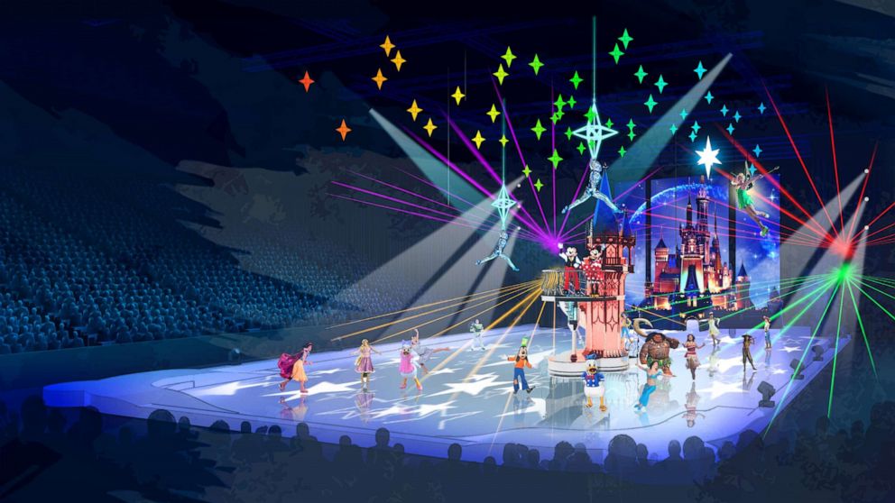 1st Look At All new Disney On Ice Show Traveling Nationwide Good Morning America