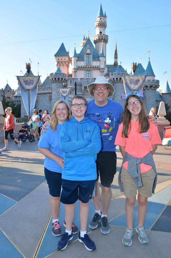 PHOTO: John Daugherty spent over 300 hours building the happiest place on earth out of LEGOs.