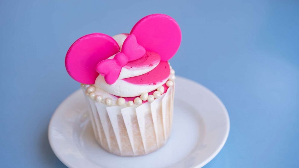 PHOTO: In this undated photo, a cupcake from the Imagination Pink offerings at Disney Parks is shown.