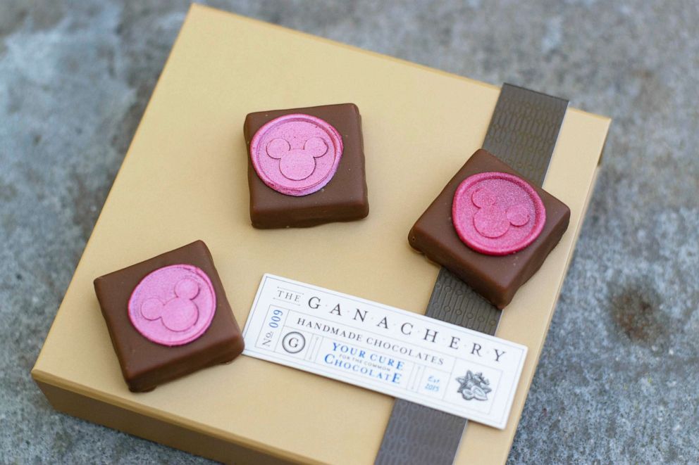 PHOTO: In this undated photo, Imagination Pink Ganache Squares are shown.