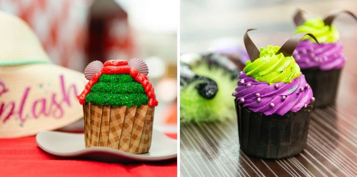 PHOTO: The Maleficent Cupcake at the Intermission Food Court in Disney's All-Star Music Resort