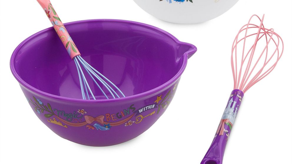 The Disney Princess Mixing Bowl and Whisk Set by Disney Eats is listed for $24.95.