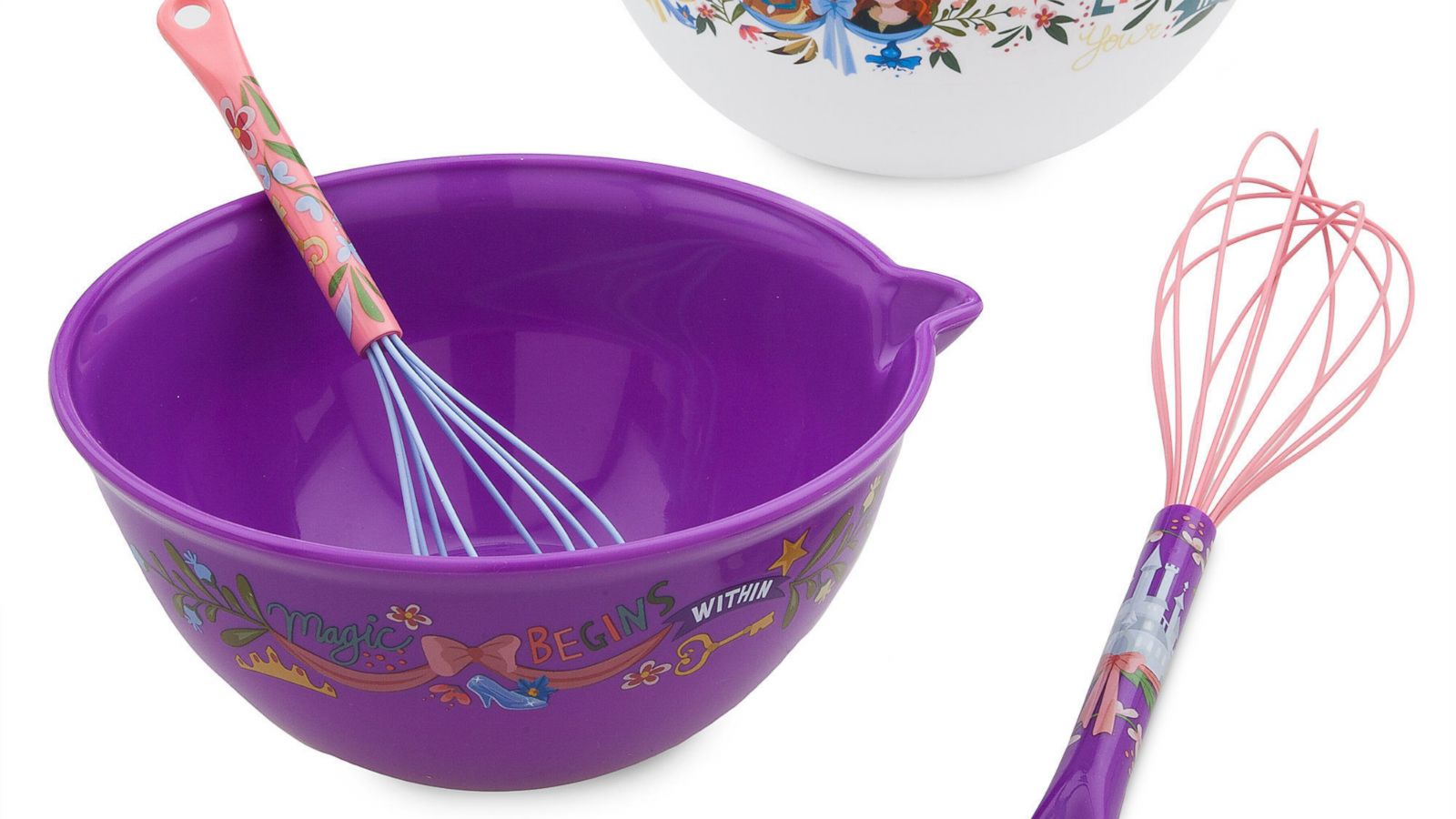 PHOTO: The Disney Princess Mixing Bowl and Whisk Set by Disney Eats is listed for $24.95.