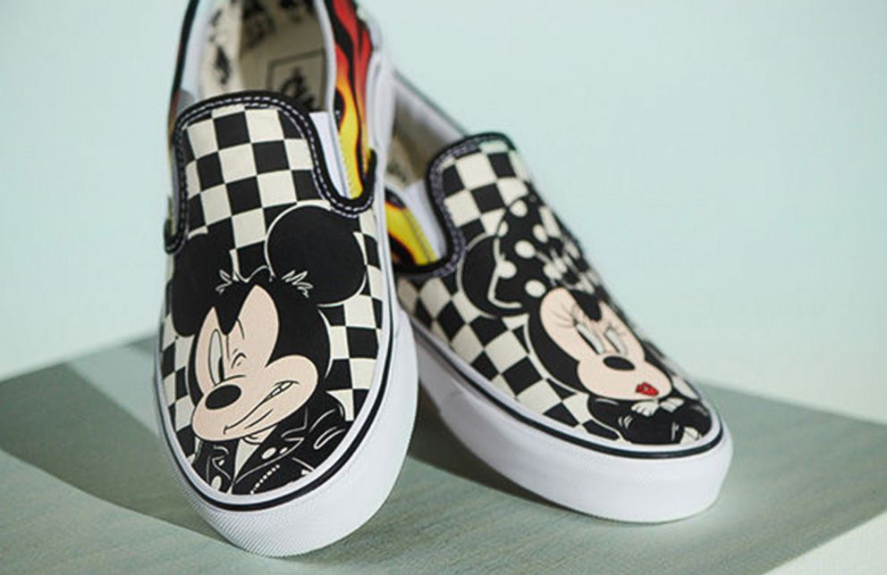 PHOTO: Vans has teamed up with Disney to release a cool collection in honor of Mickey Mouse's 90th anniversary.