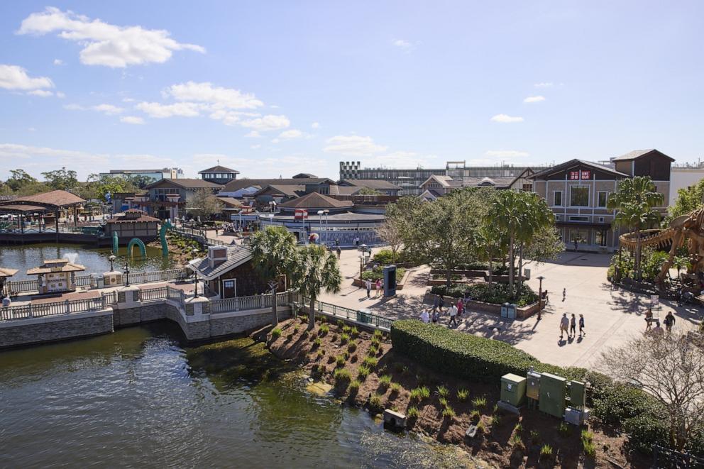 PHOTO: Disney Springs entertainment complex at the Walt Disney World Resort in Lake Buena Vista, Feb. 8, 2023. 