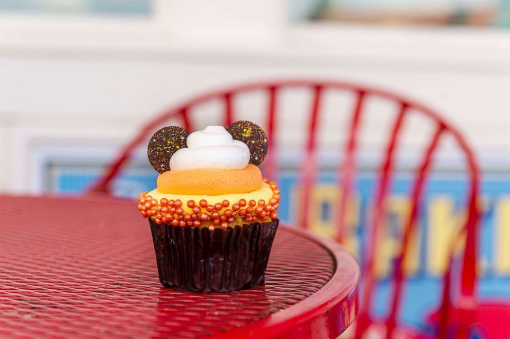PHOTO: Candy Corn Cupcake at Disney's BoardWalk Bakery at Disney's BoardWalk