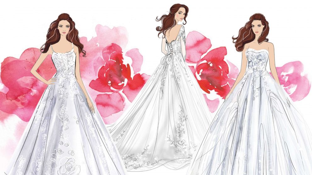 VIDEO: Exclusive 1st look at new gowns from Disney’s Fairy Tale Weddings and Allure Bridals