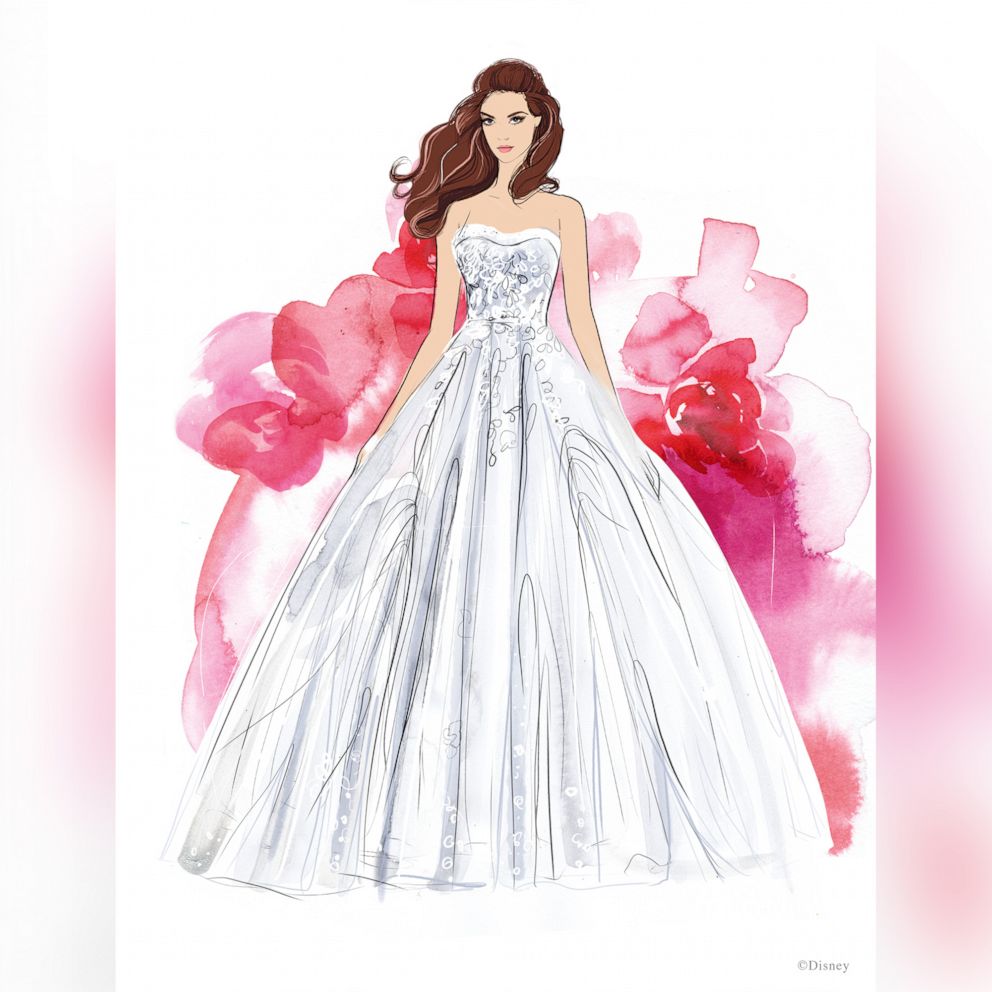 Disney reveals new wedding dress collection inspired by princesses  Heart