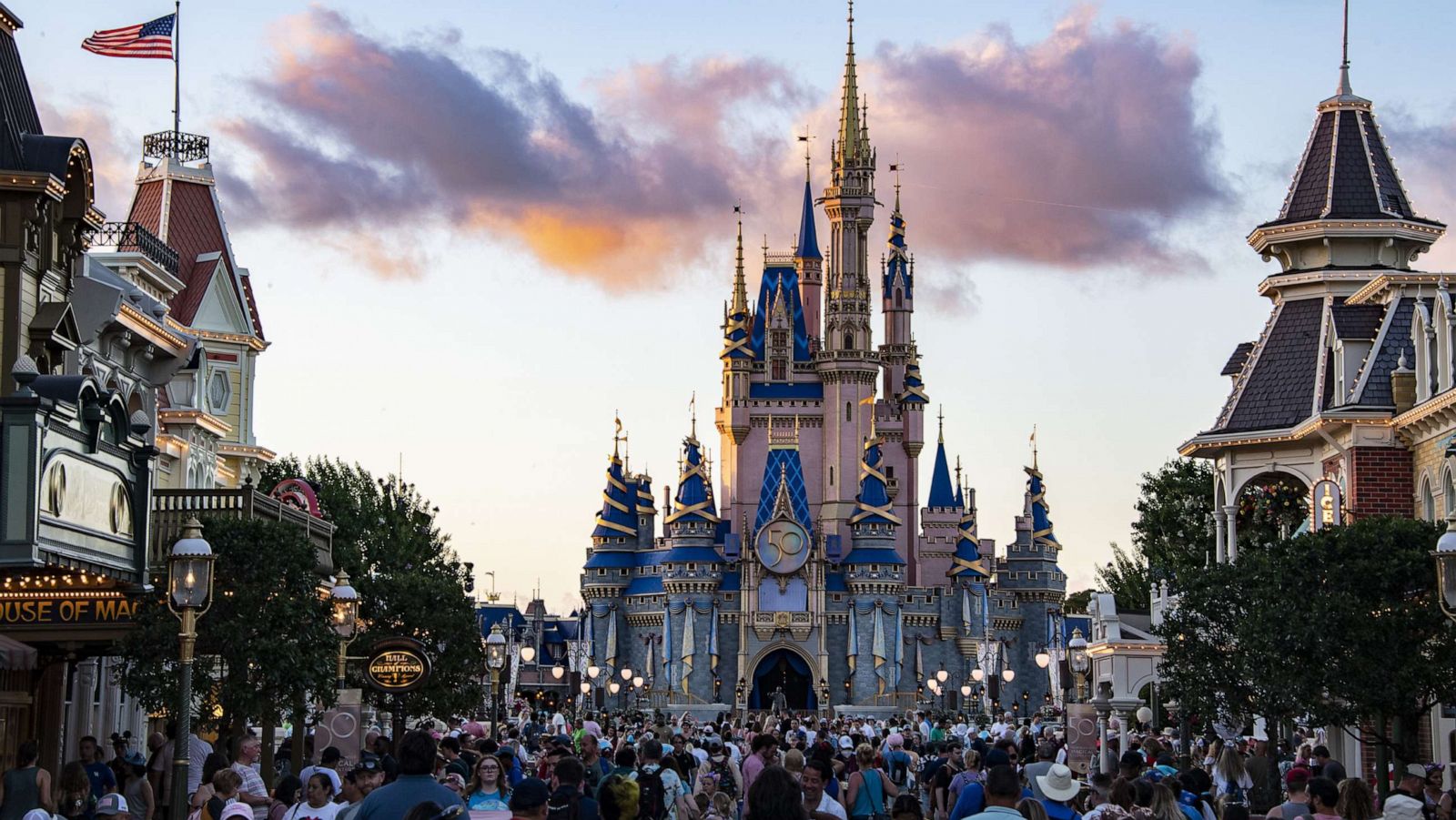 PHOTO: Crowds are seen at the Magic Kingdom Park in Walt Disney World, June 1, 2022, in Lake Buena Vista, Fla.