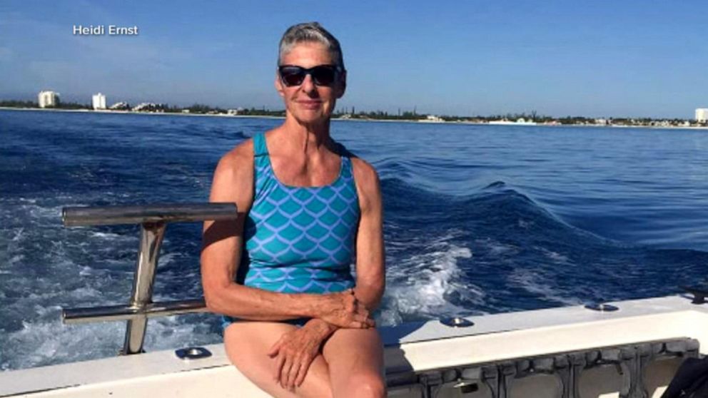 PHOTO: An experienced diver from Iowa, Heidi Ernst is recovering in the hospital after a shark attack.