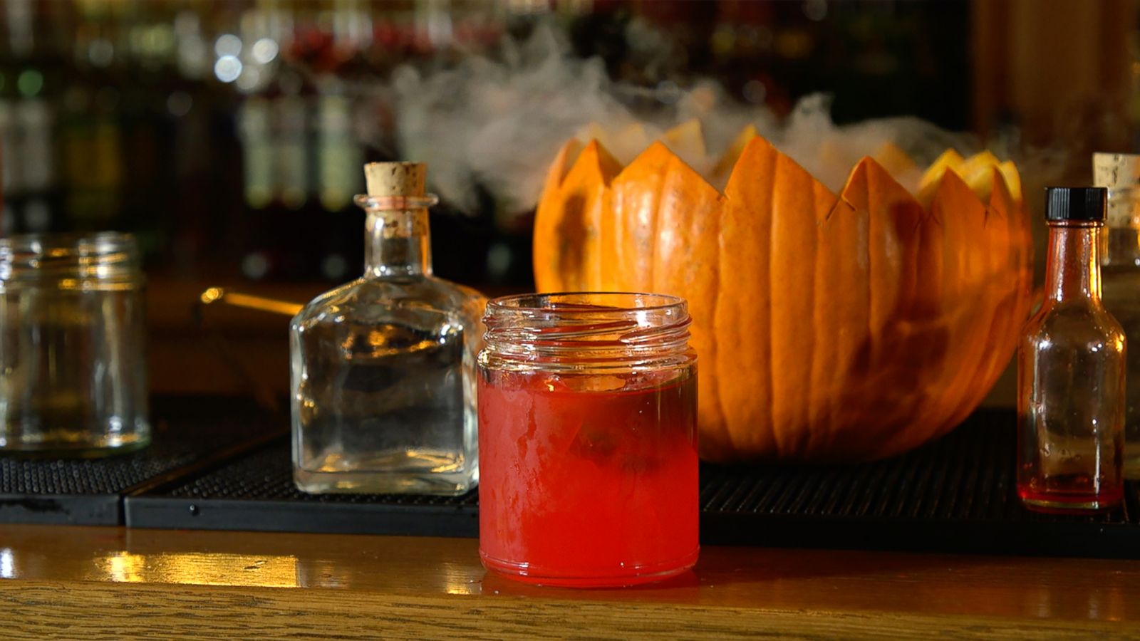 PHOTO: Brew your own DIY Halloween cocktail based on The Cauldron's "Blood Bubbling Punch."