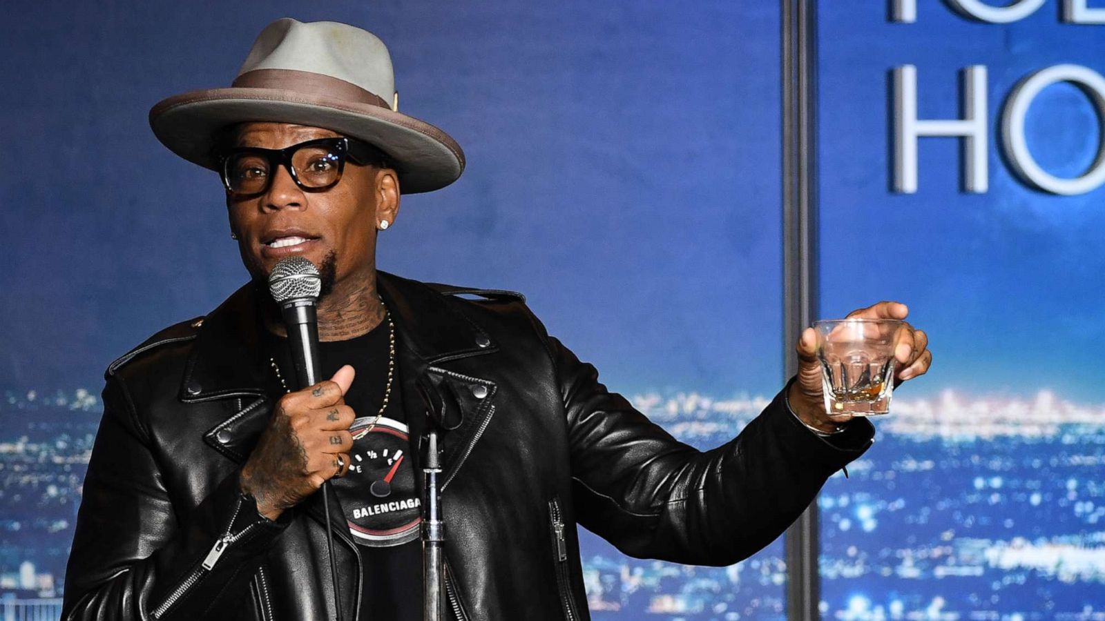 PHOTO: Comedian D.L. Hughley performs during his appearance at The Ice House Comedy Club, Feb. 29, 2020, in Pasadena, Calif.